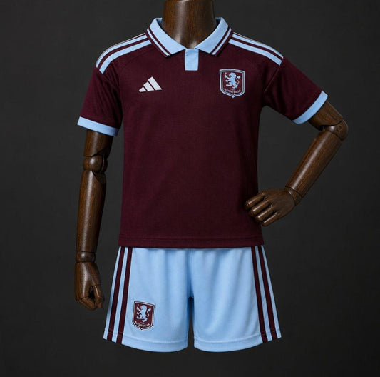26/27 Kids Aston Villa Home Shirt