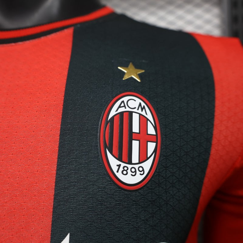 Player Version 26/27 AC Milan Home Long Sleeve Shirt