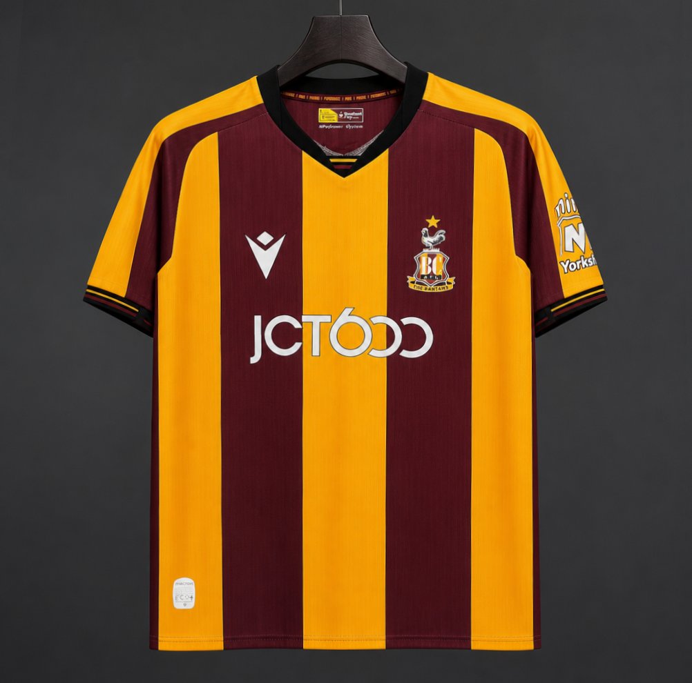 26/27 Bradford City AFC Home Shirt