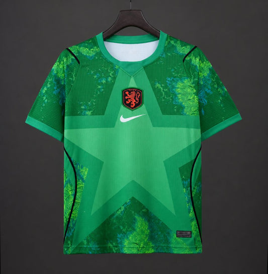 2026 Netherlands Green Goalkeeper Shirt
