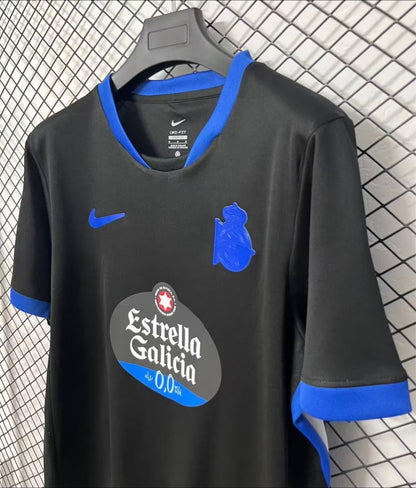 26/27 Deportivo La Coruna Away Black Shirt