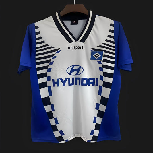 Retro 96/97 Hamburg SV Away Blue Shirt