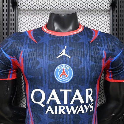 Player Version 26/27 PSG x Jordan Special Navy Blue/Red Shirt
