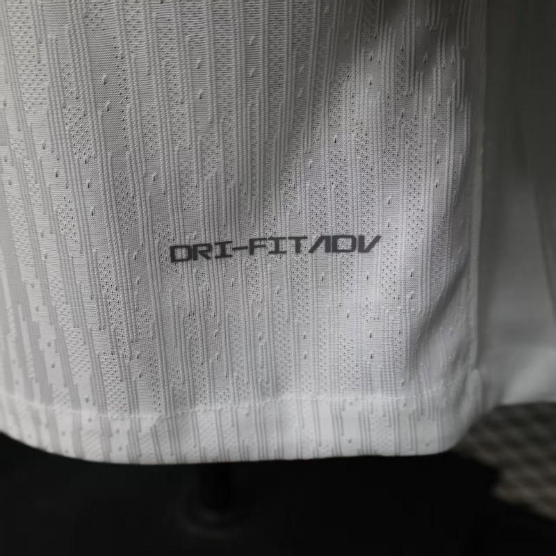 Player Version 26/27 Vasco da Gama Away White with Black Diagonal Sash Shirt