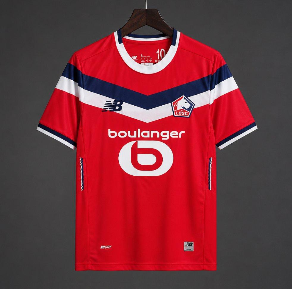 26/27 Lille OSC Home Red Shirt