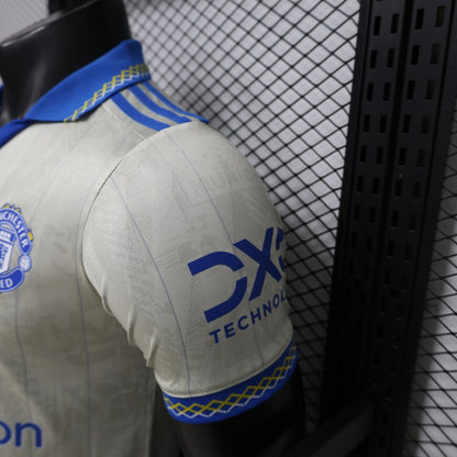Player Version 26/27 Manchester United Away Cream White Shirt