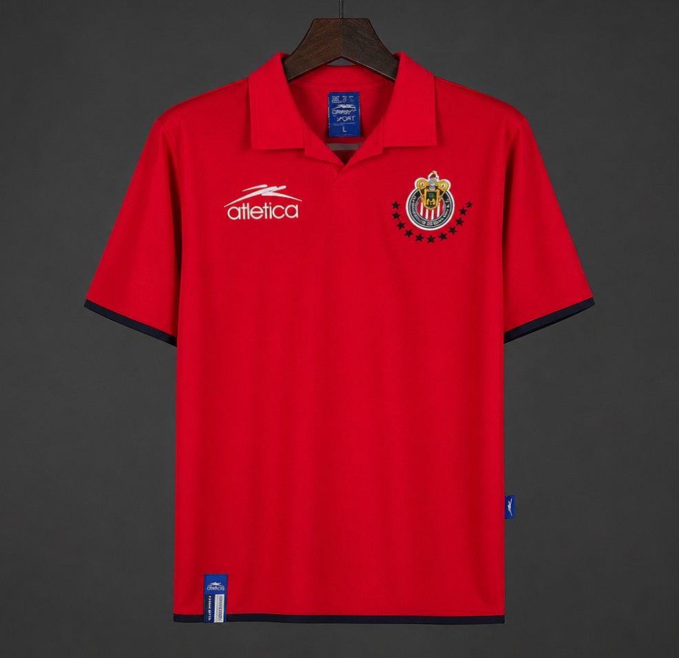 Retro 03/04 Chivas Guadalajara Third Red Shirt