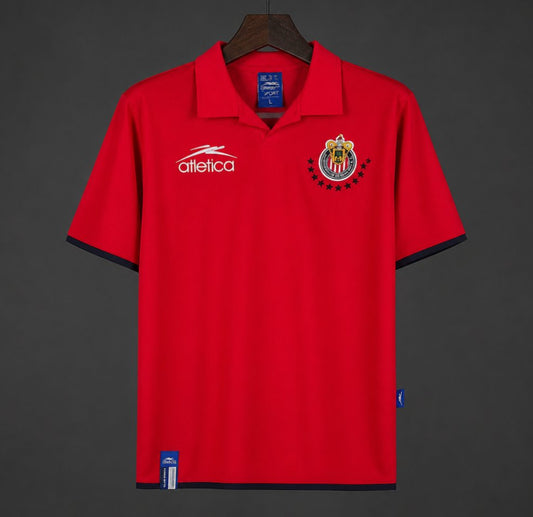 Retro 03/04 Chivas Guadalajara Third Red Shirt