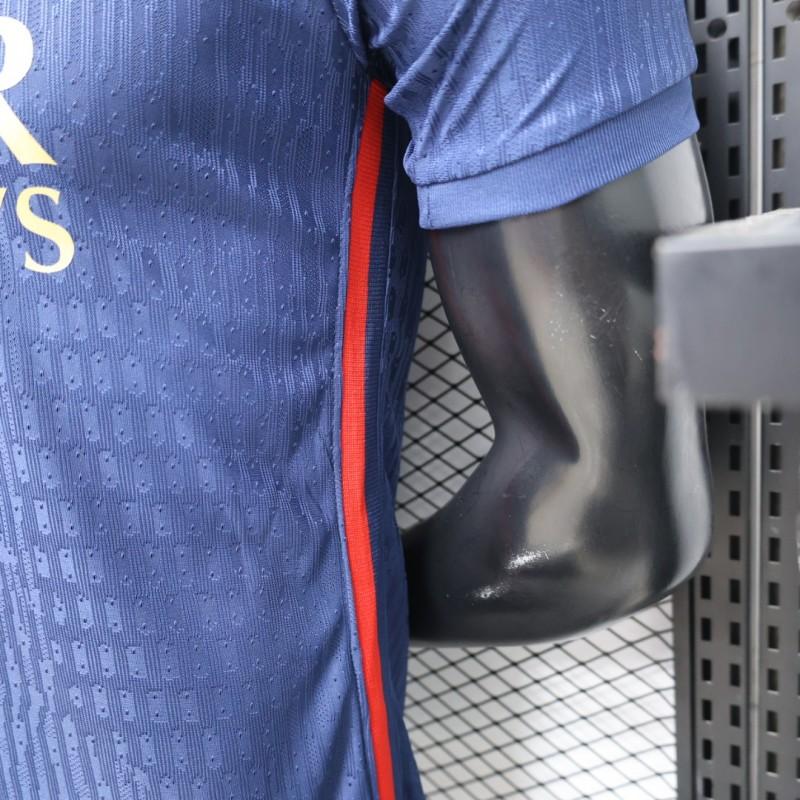 Player Version 26/27 PSG Blue Polo Collar Shirt