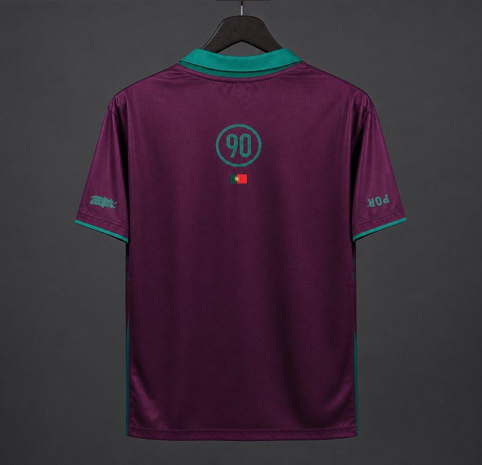 2026 Portugal x Cactus Jack Total 90 Pre-Match Wine Shirt