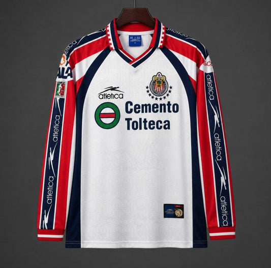 Retro 99/00 Chivas Guadalajara  Away Long Sleeve Shirt
