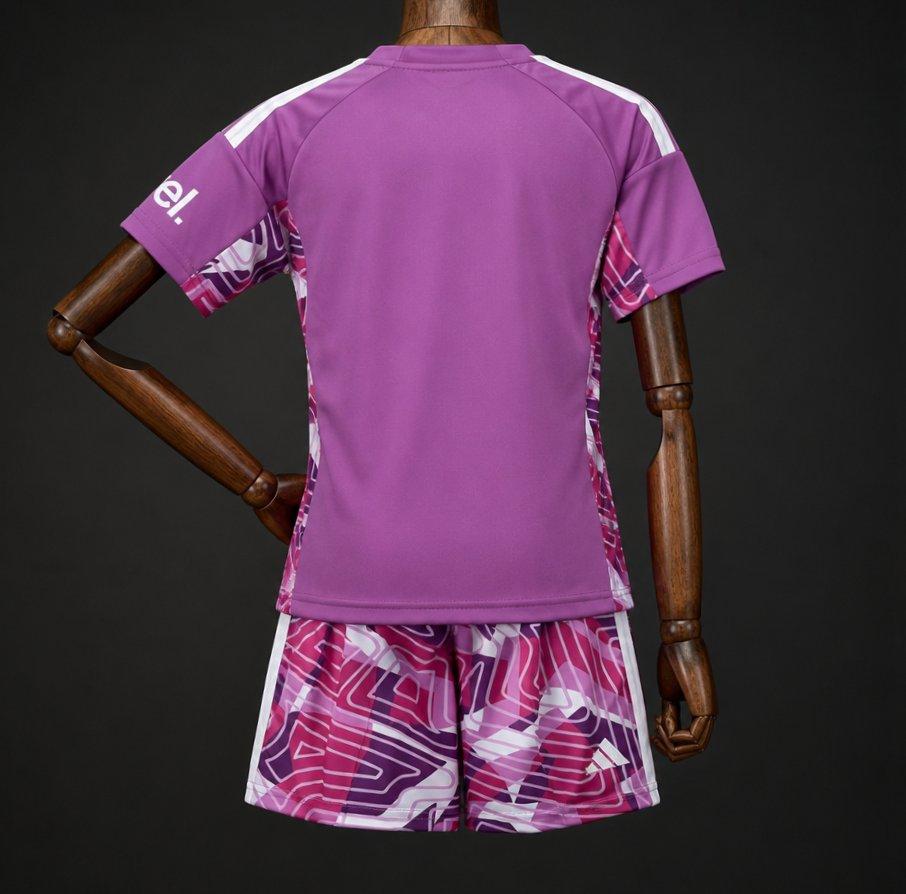 26/27 Kids Arsenal Purple Goalkeeper Shirt