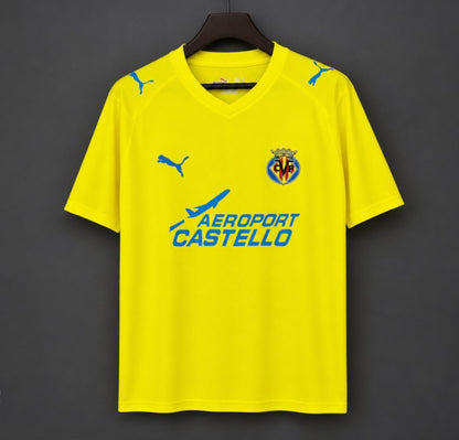Retro 08/09 Villarreal CF Home Shirt