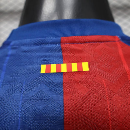 Player Version 26/27 FC Barcelona Royal Blue & Garnet Red Vertical Stripes  Special Edition Shirt