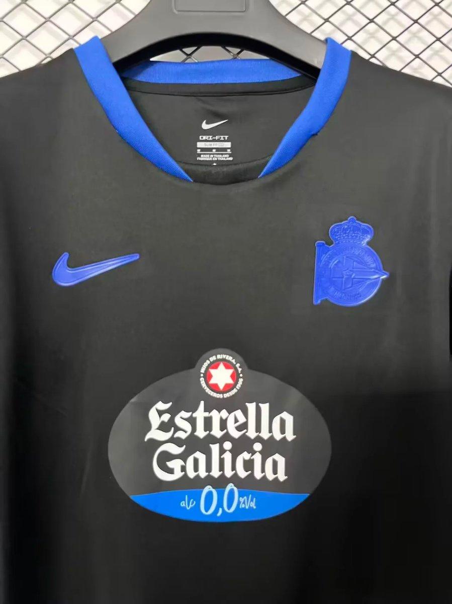 26/27 Deportivo La Coruna Away Black Shirt