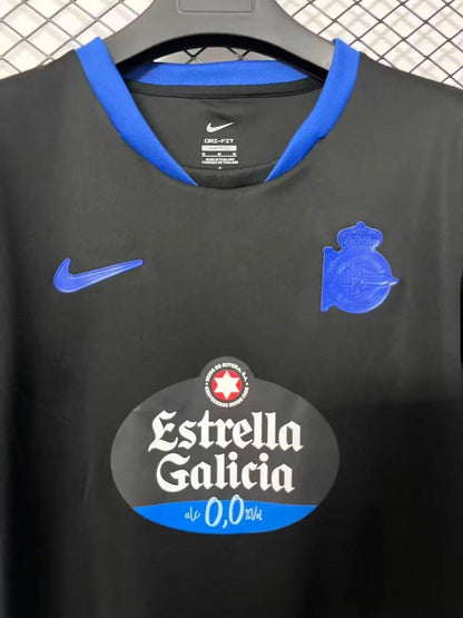 26/27 Deportivo La Coruna Away Black Shirt