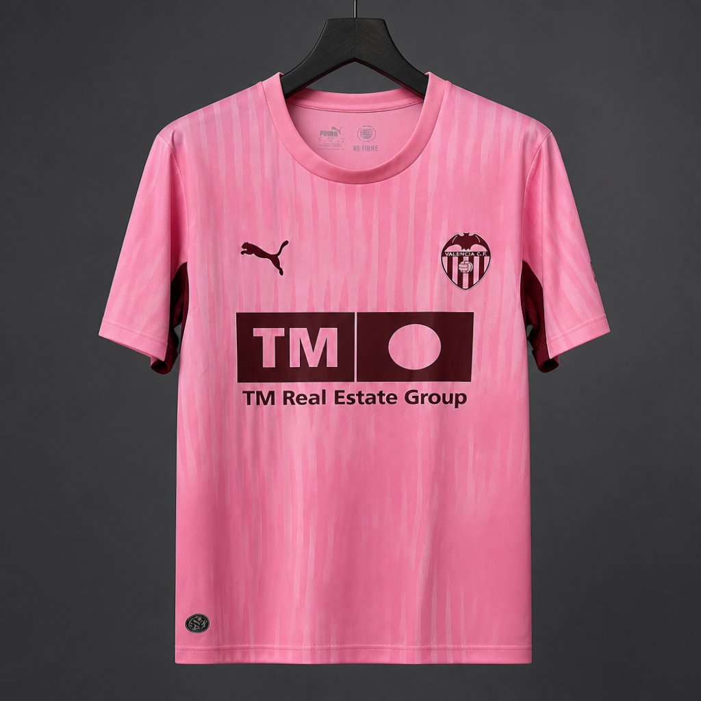 26/27 Valencia Third Pink Shirt