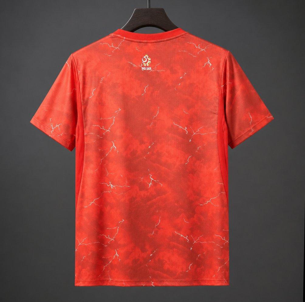 2026 Poland Away Vibrant Red Shirt