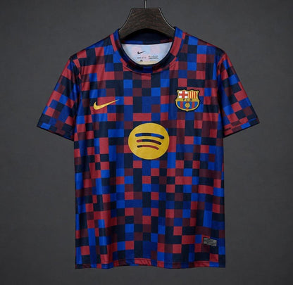 26/27 Barcelona Pre-Match Shirt Pixelated Blaugrana Shirt