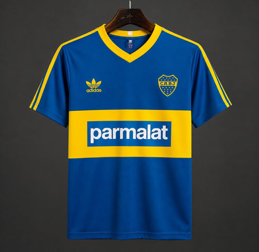 Retro 91/92 Boca Juniors Home Shirt