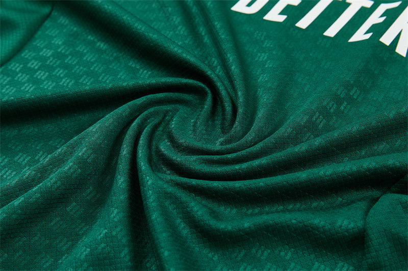 2026 Real Madrid Green & Cream  Short Sleeve+Soccer Shorts