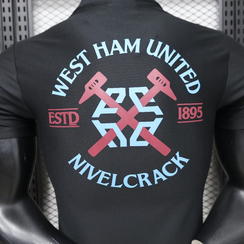 layer Version 26/27 West Ham United Training Dark Grey  Shirt