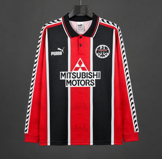 Retro 95/96 Eintracht Frankfurt Home Long Sleeve Shirt