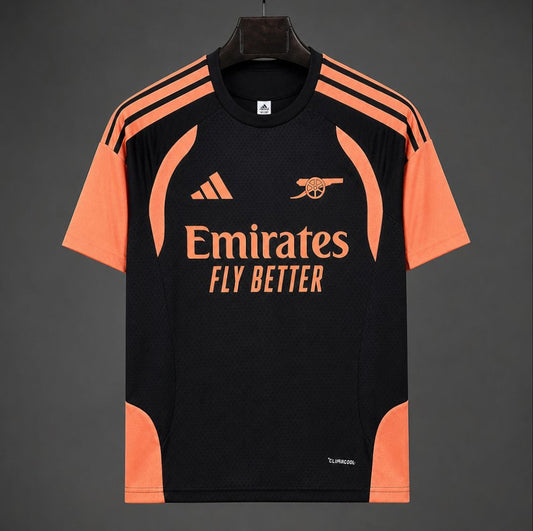 26/27 Arsenal  Black&Orange  Training  Shirt