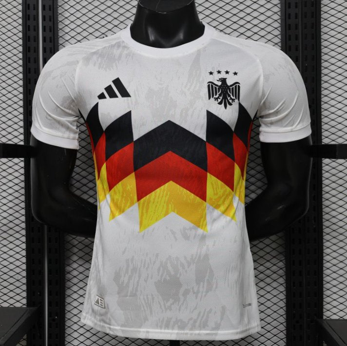 Player Version 2026 Germany White with Black Red Special Edition Shirt