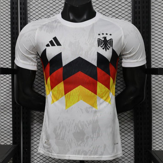 Player Version 2026 Germany White with Black Red Special Edition Shirt