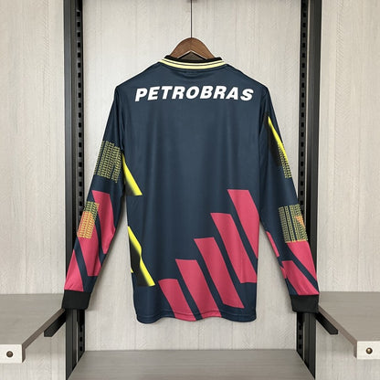 Retro1997/98 Flamengo Black Goalkeeper Long Sleeve Shirt