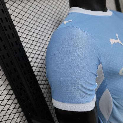 Player Version 26/27 Manchester City Sky Blue with White Side Panel Home Shirt