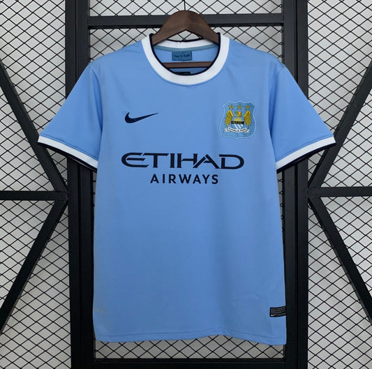 13/14 Retro Manchester City Home Shirt