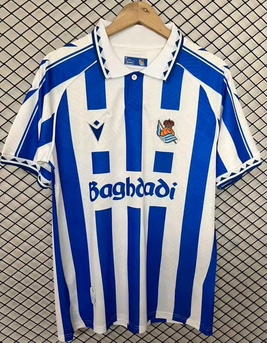 26/27 Real Sociedad Vintage Remake Home Shirt