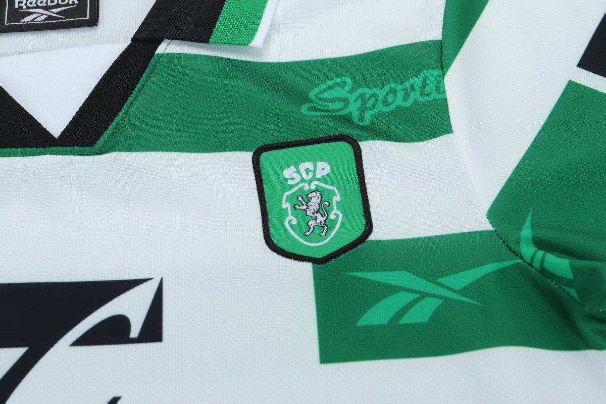 Retro 99/00 Kids Sporting Lisbon Home Shirt
