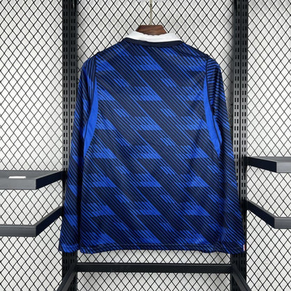 2026 Mens France World Cup Home Long Sleeve Shirt