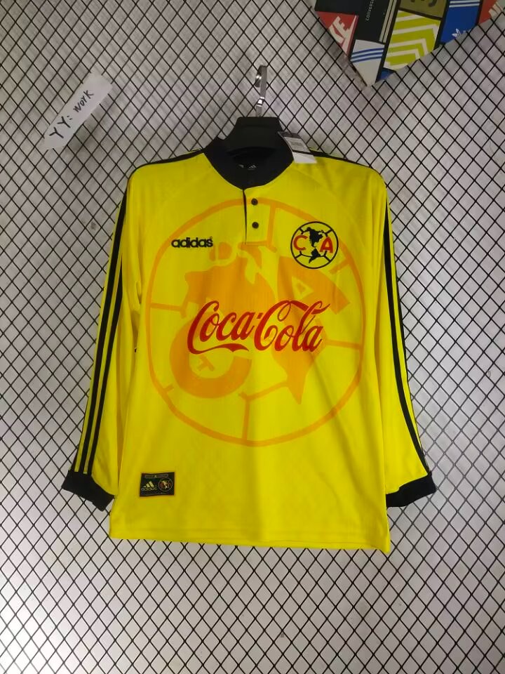 Retro 97/98 Club America Home Long Sleeve Shirt