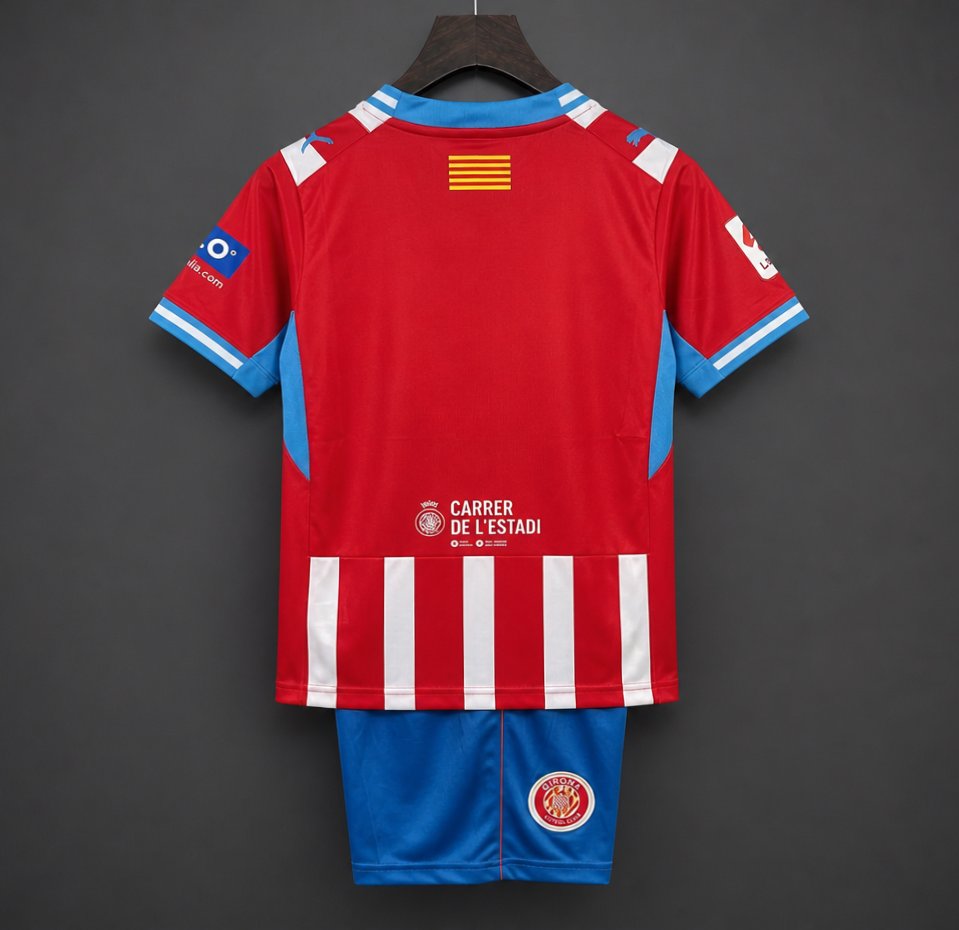 26/27 Kids Girona Home Shirt