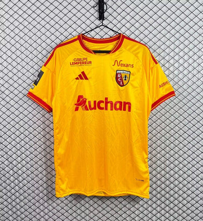 26/27 RC Lens Home Yellow Red Shirt