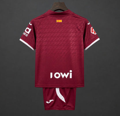 2026 Kids Getafe CF Away Wine Shirt