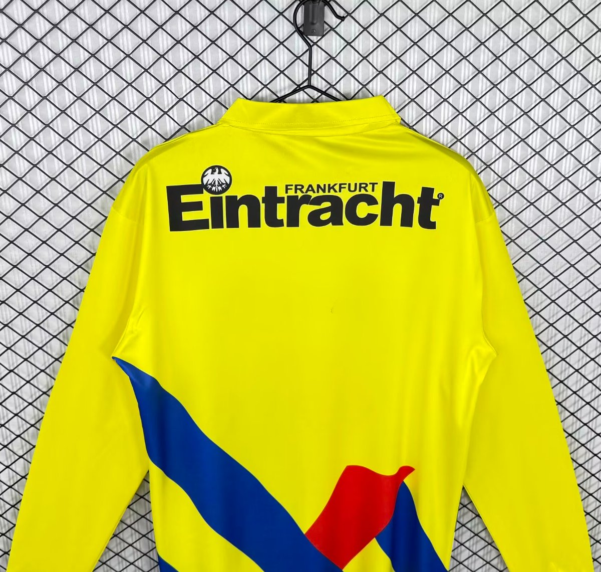 Retro 93/96 Frankfurt Away Yellow Long Sleeve Shirt