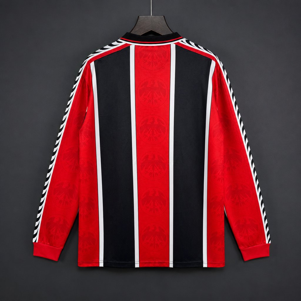 Retro 95/96 Eintracht Frankfurt Home Long Sleeve Shirt