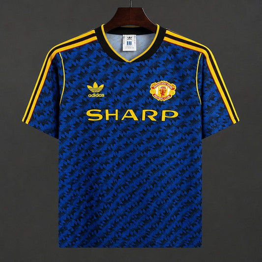 26/27 Manchester United 1990-92 Vintange Remake Away Shirt