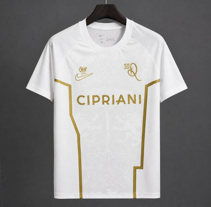 26/27 Ronaldinho 10 Ravenna FC White/Golden Special Edition Shirt
