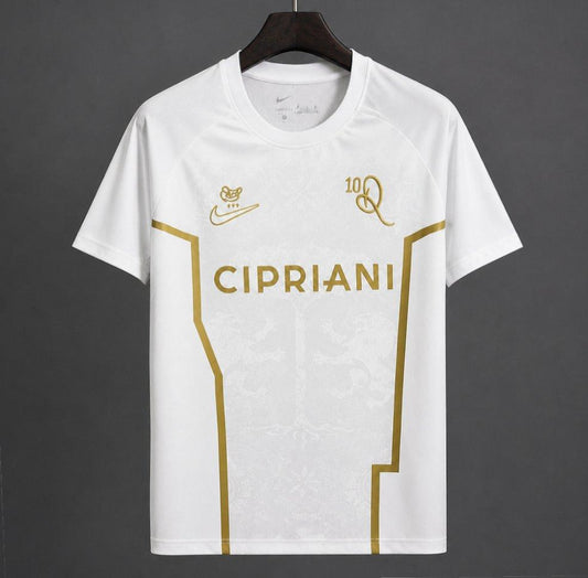 26/27 Ronaldinho 10 Ravenna FC White/Golden Special Edition Shirt