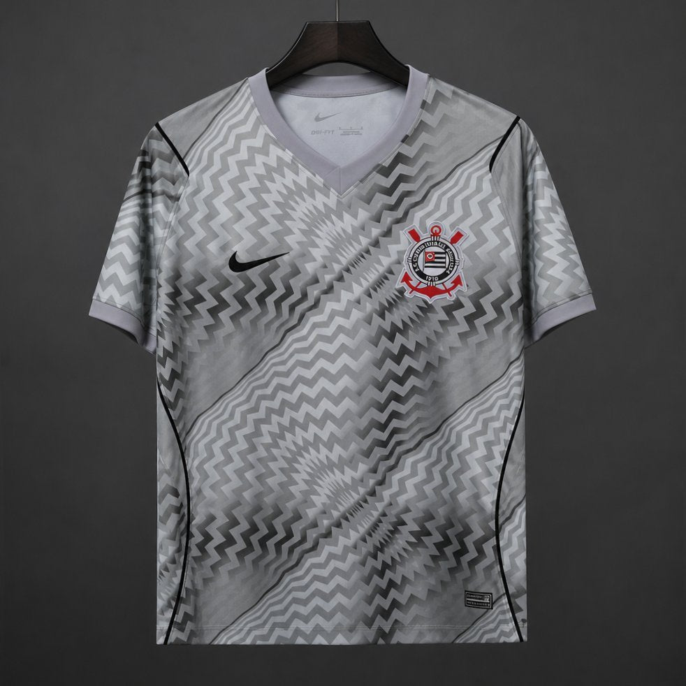 26/27 Corinthians Goalkeeper Shirt With Distinctive Black