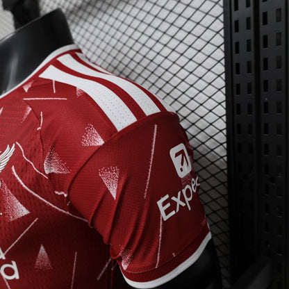 Player Version 26/27 Liverpool Red with Geometric Shatter Pattern Home Special Edition Shirt