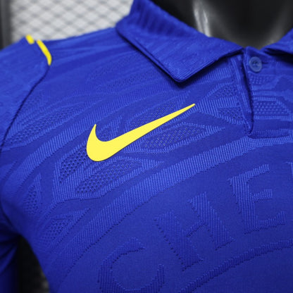 Player Version 26/27 Chelsea Home Polo Collar Long Sleeve Shirt