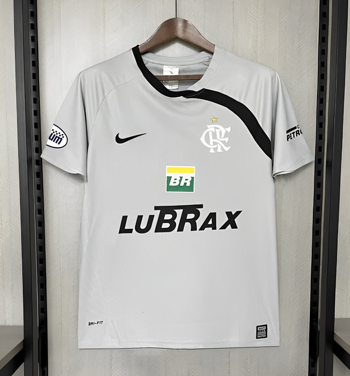 2008/09 Retro Flamengo Goalkeeper Grey Shirt