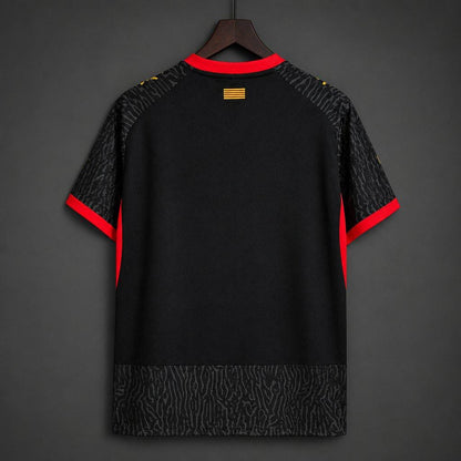 26/27 Girona Away Black Shirt